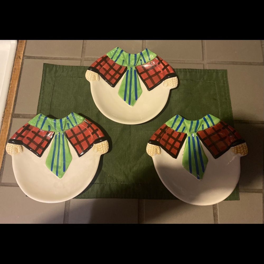 Christmas Appetizer plates